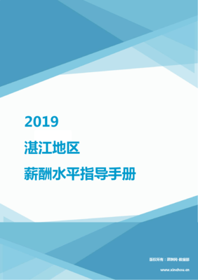 2019湛江地區(qū)軟件開(kāi)發(fā)行業(yè)薪酬水平指導(dǎo)手冊(cè)